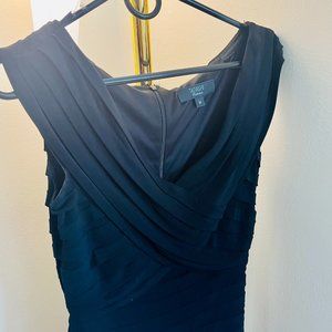 Tadashi black evening dress